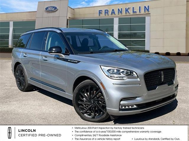 used 2023 Lincoln Aviator car, priced at $66,347