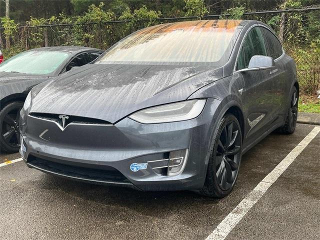 used 2021 Tesla Model X car, priced at $46,295