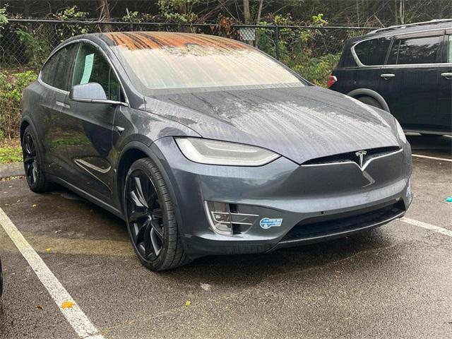 used 2021 Tesla Model X car, priced at $46,295