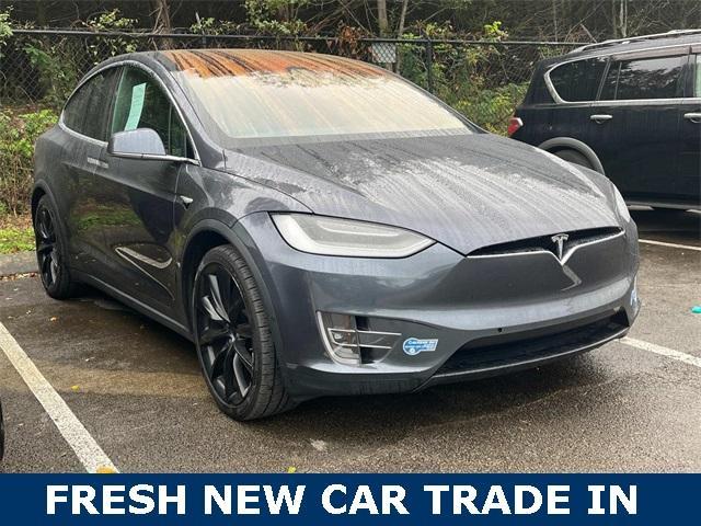 used 2021 Tesla Model X car, priced at $46,295