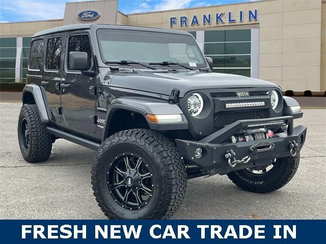 used 2018 Jeep Wrangler Unlimited car, priced at $26,870