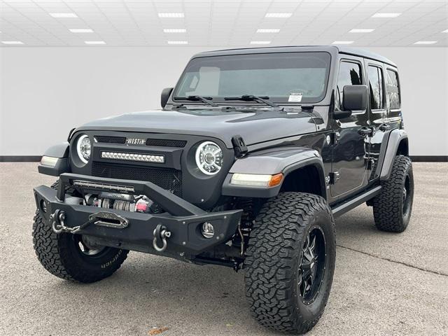 used 2018 Jeep Wrangler Unlimited car, priced at $25,904