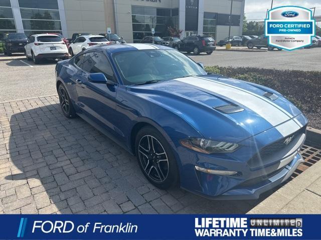 used 2022 Ford Mustang car, priced at $27,391
