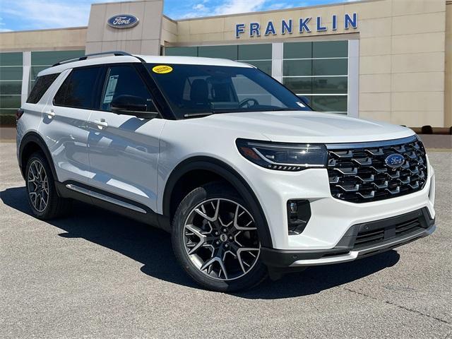 new 2025 Ford Explorer car, priced at $56,080