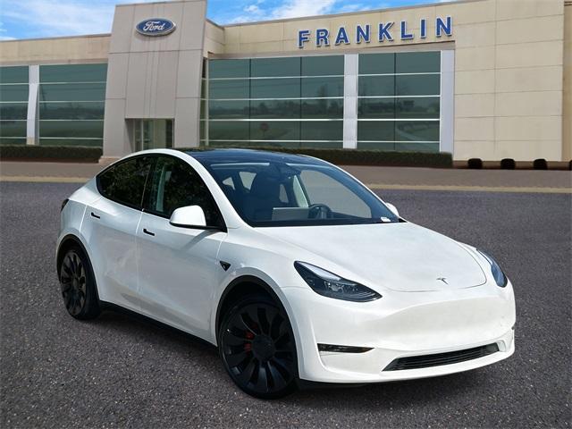 used 2025 Tesla Model Y car, priced at $41,008