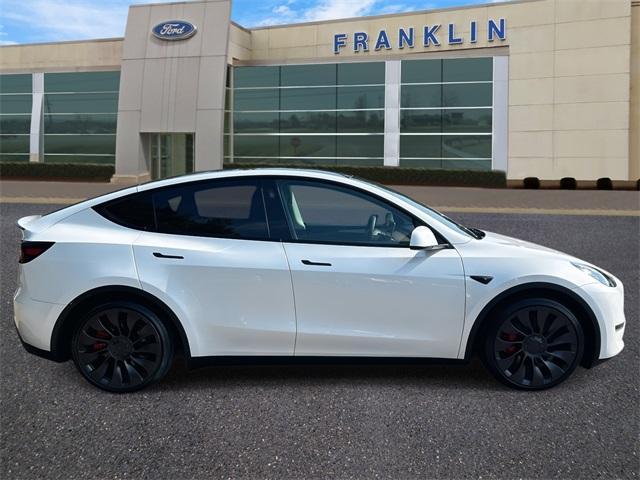 used 2025 Tesla Model Y car, priced at $41,008
