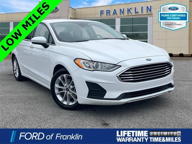 used 2020 Ford Fusion car, priced at $16,966