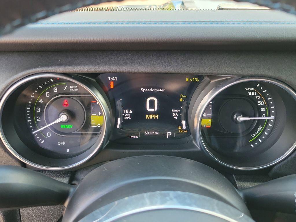 used 2022 Jeep Wrangler Unlimited 4xe car, priced at $33,000