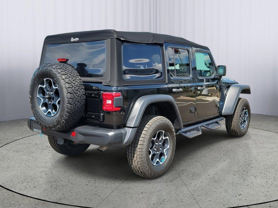 used 2022 Jeep Wrangler Unlimited 4xe car, priced at $33,000