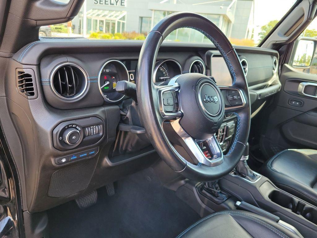 used 2022 Jeep Wrangler Unlimited 4xe car, priced at $33,000