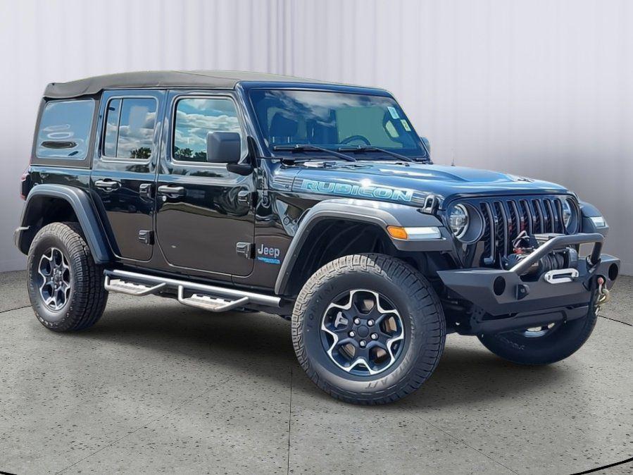used 2022 Jeep Wrangler Unlimited 4xe car, priced at $33,000