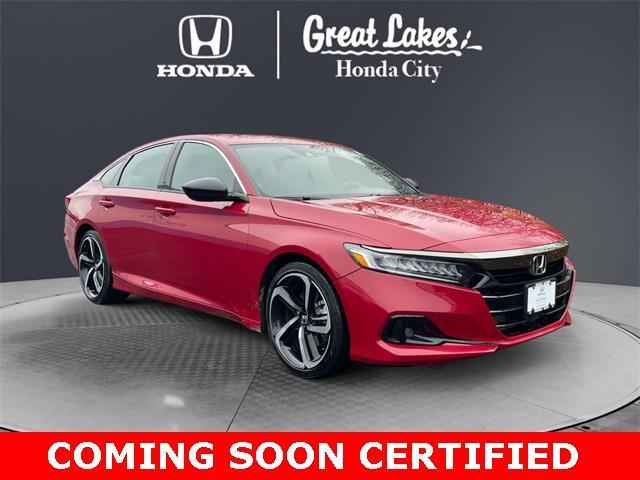 used 2022 Honda Accord car, priced at $25,622