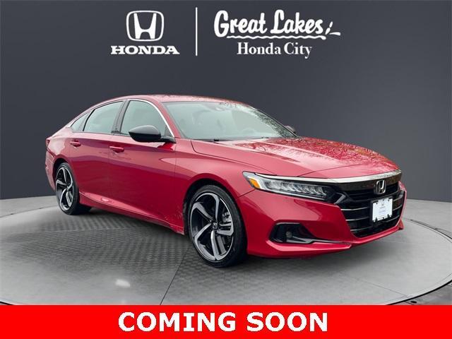 used 2022 Honda Accord car, priced at $24,555