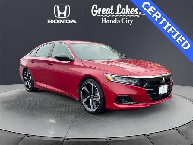 used 2022 Honda Accord car, priced at $25,322