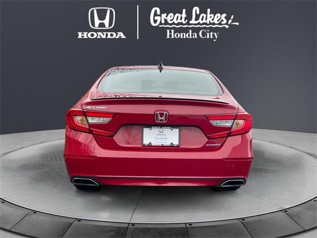 used 2022 Honda Accord car, priced at $24,555