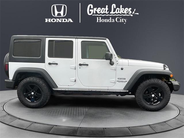 used 2016 Jeep Wrangler Unlimited car, priced at $17,988