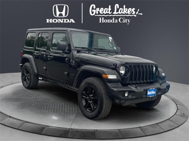 used 2020 Jeep Wrangler Unlimited car, priced at $28,522