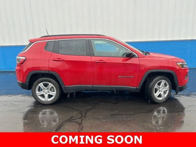 used 2023 Jeep Compass car, priced at $24,122