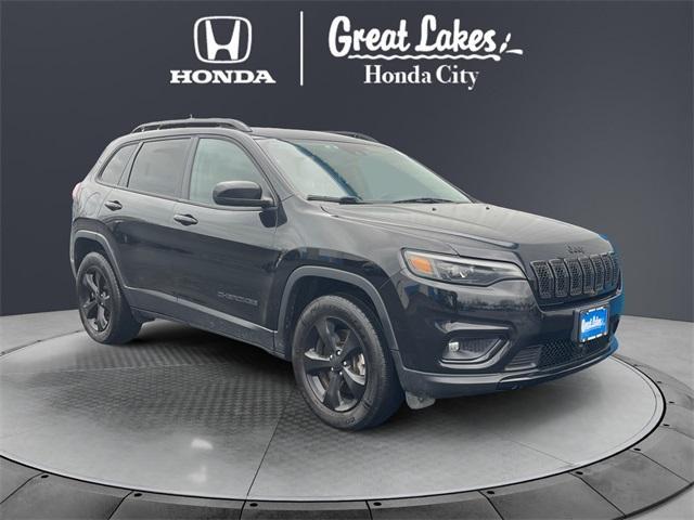 used 2021 Jeep Cherokee car, priced at $17,888