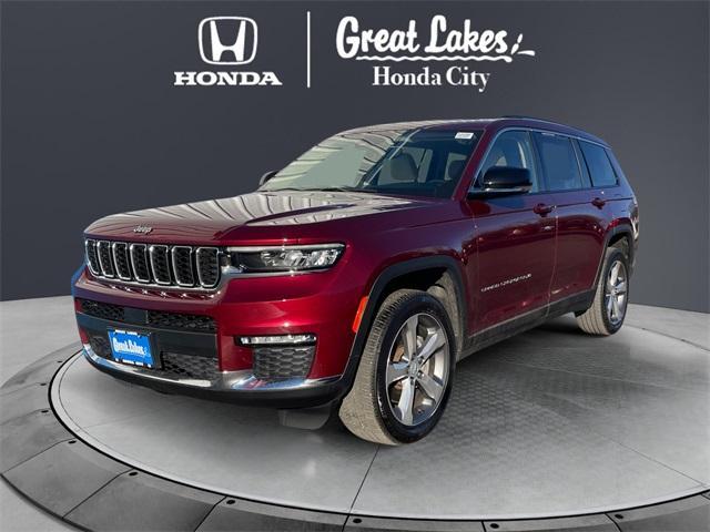 used 2021 Jeep Grand Cherokee L car, priced at $28,622