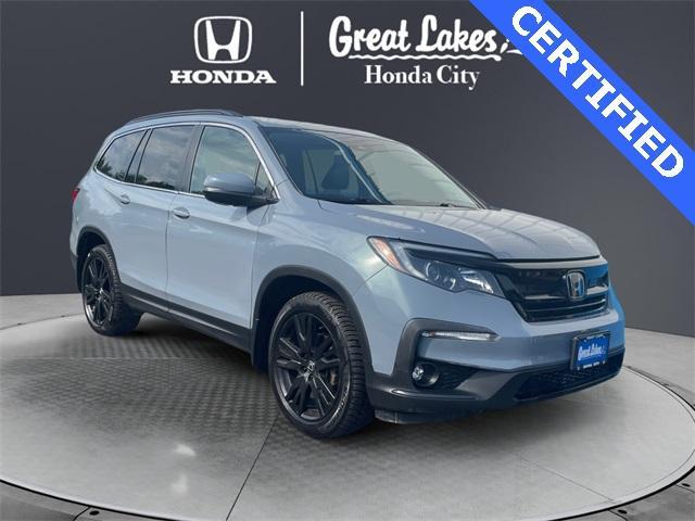 used 2022 Honda Pilot car, priced at $35,555