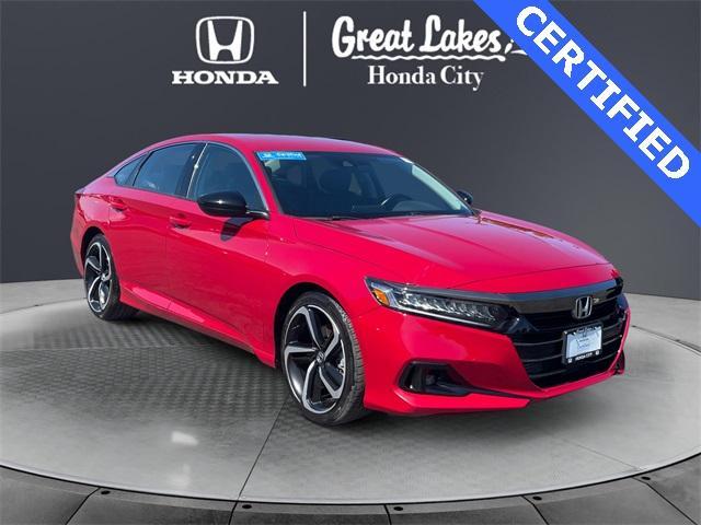 used 2021 Honda Accord car, priced at $24,722