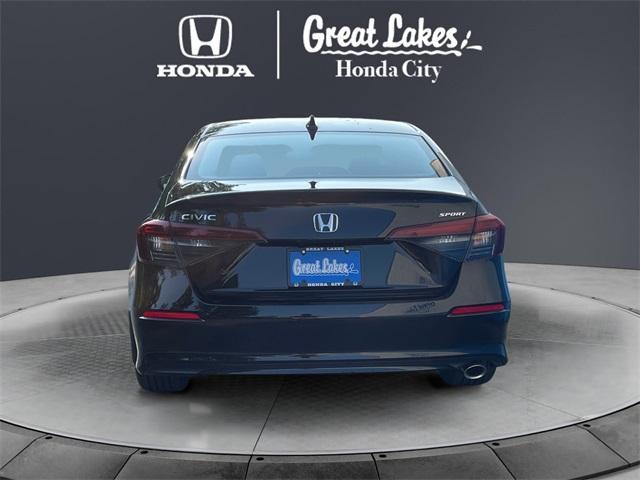 new 2025 Honda Civic car, priced at $26,845