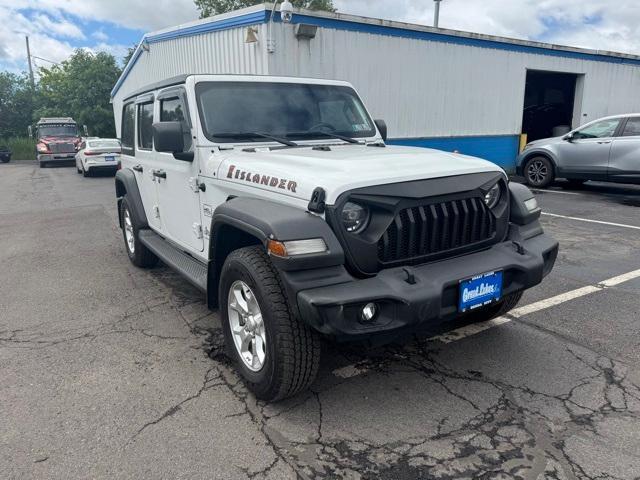 used 2021 Jeep Wrangler Unlimited car, priced at $23,122
