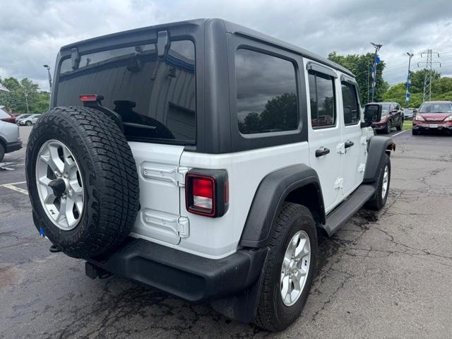used 2021 Jeep Wrangler Unlimited car, priced at $23,122