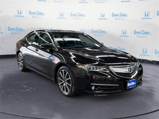 used 2015 Acura TLX car, priced at $16,455