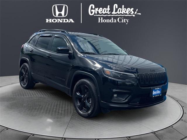 used 2021 Jeep Cherokee car, priced at $19,588