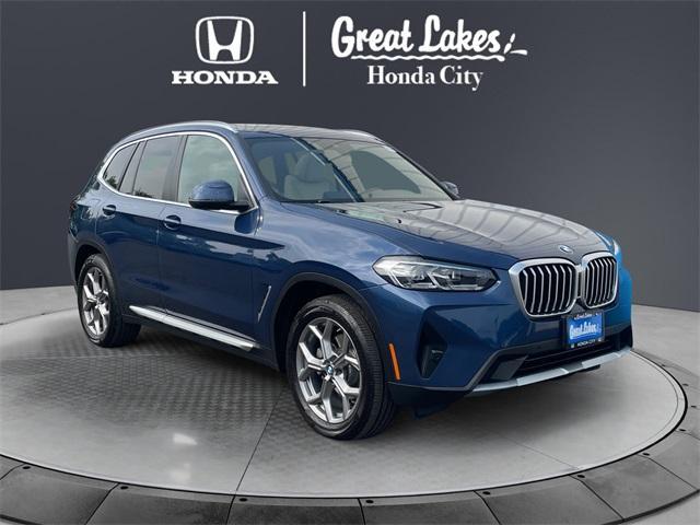 used 2022 BMW X3 car, priced at $33,722