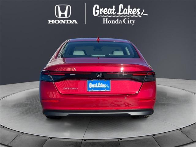 new 2025 Honda Accord car, priced at $29,845