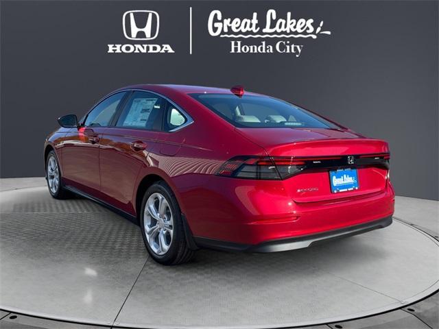 new 2025 Honda Accord car, priced at $29,845