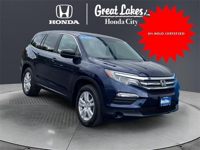 used 2018 Honda Pilot car, priced at $19,688