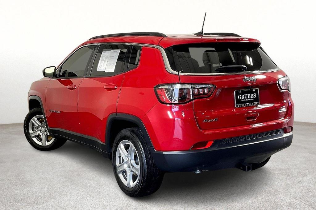 used 2023 Jeep Compass car, priced at $24,400