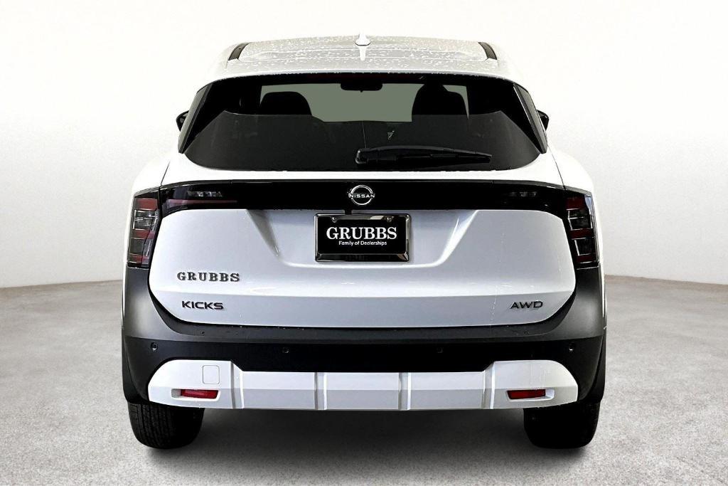 new 2025 Nissan Kicks car, priced at $27,180