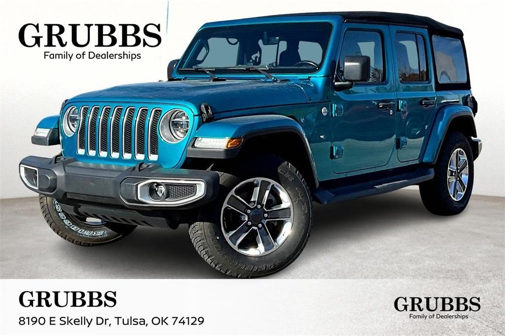 used 2020 Jeep Wrangler Unlimited car, priced at $28,900