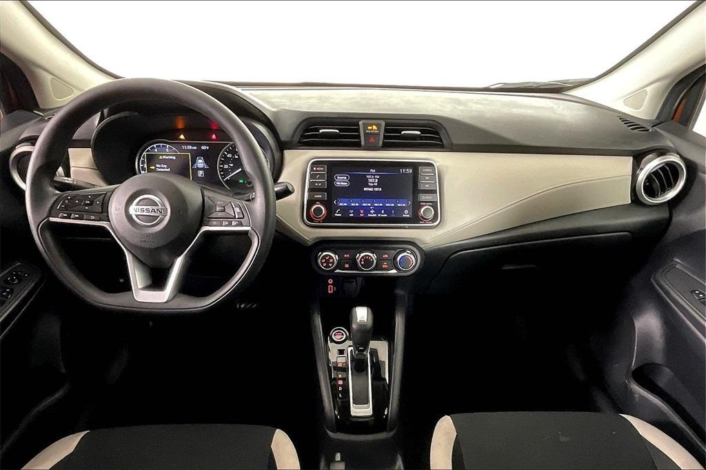 used 2021 Nissan Versa car, priced at $15,200