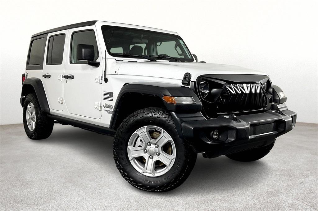 used 2020 Jeep Wrangler Unlimited car, priced at $25,000