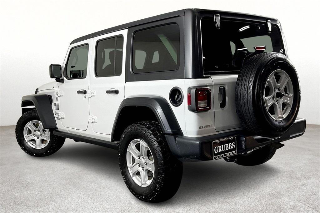 used 2020 Jeep Wrangler Unlimited car, priced at $25,000