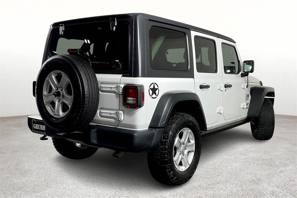 used 2020 Jeep Wrangler Unlimited car, priced at $25,000