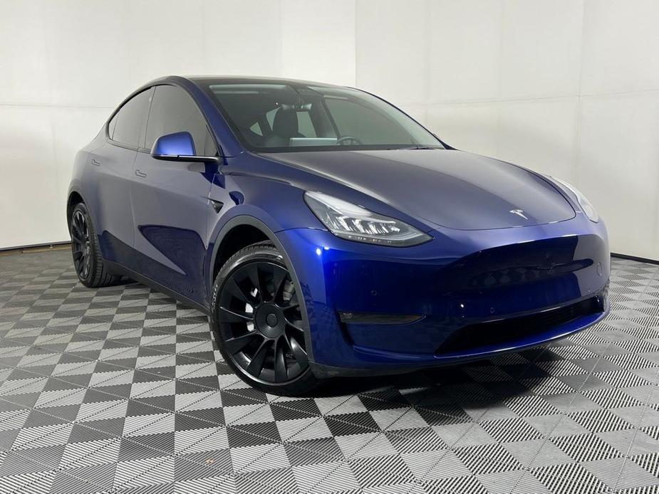 used 2021 Tesla Model Y car, priced at $28,900