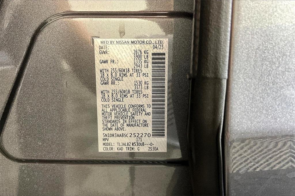 new 2025 Nissan Pathfinder car, priced at $37,819
