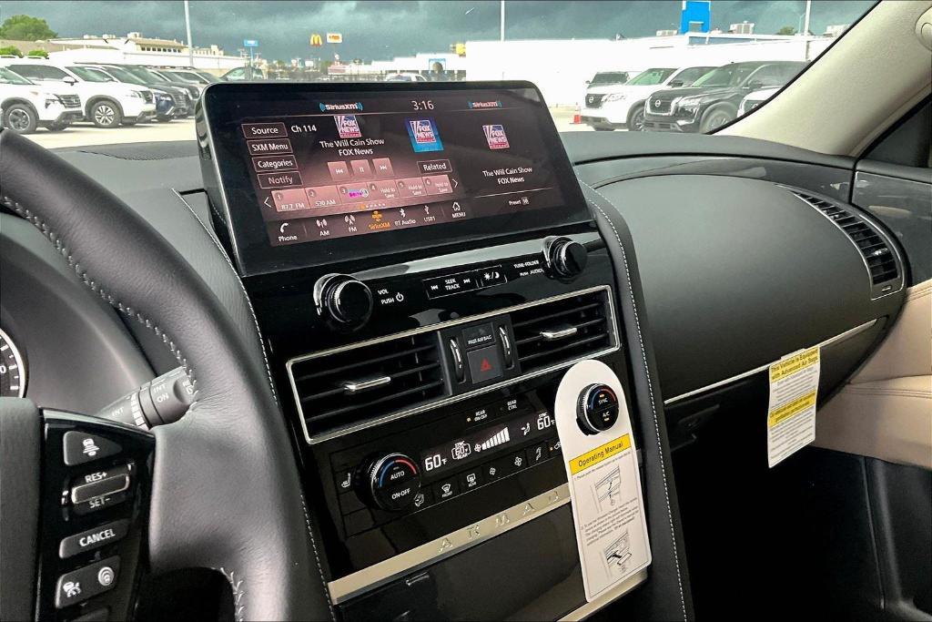 new 2024 Nissan Armada car, priced at $61,360
