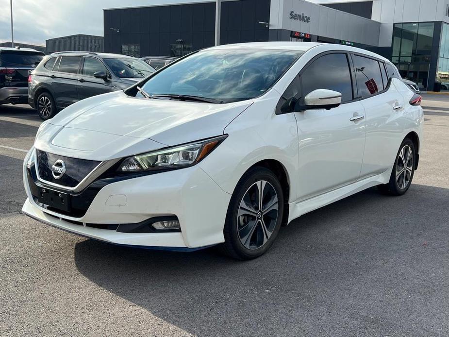 used 2021 Nissan Leaf car, priced at $16,295