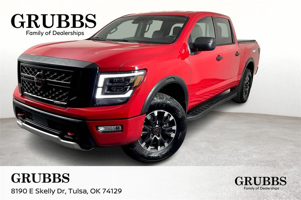 used 2023 Nissan Titan car, priced at $42,200