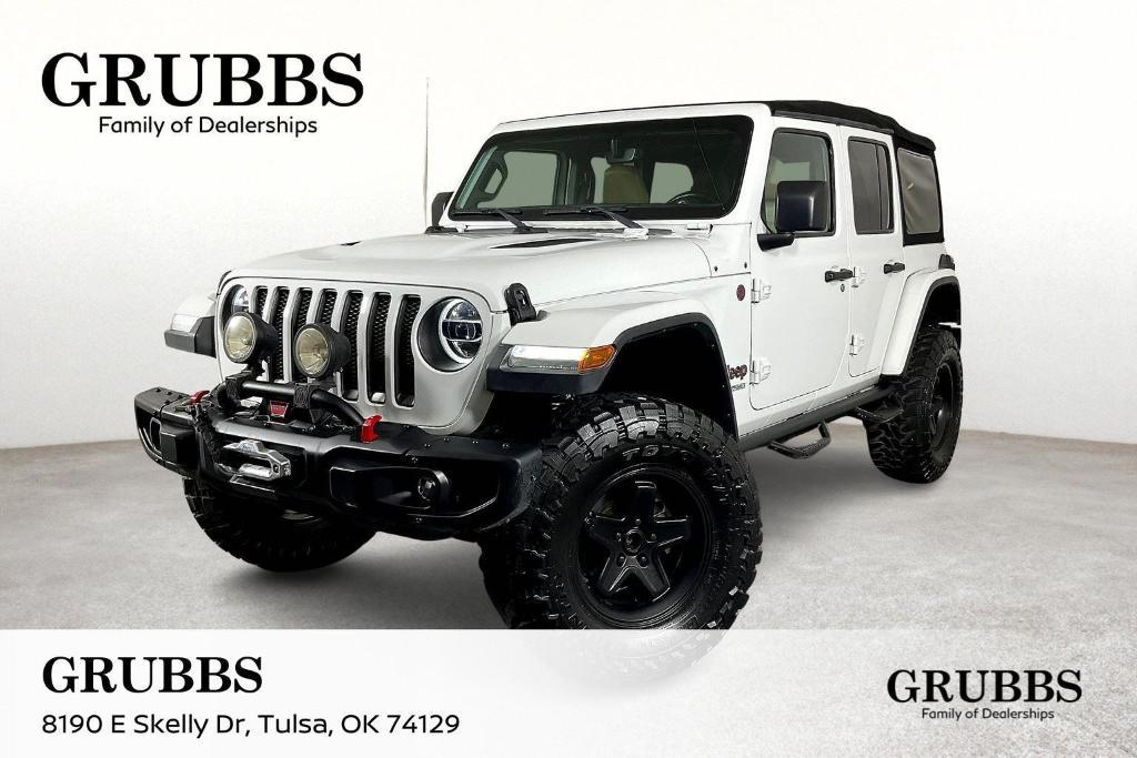 used 2018 Jeep Wrangler Unlimited car, priced at $30,124
