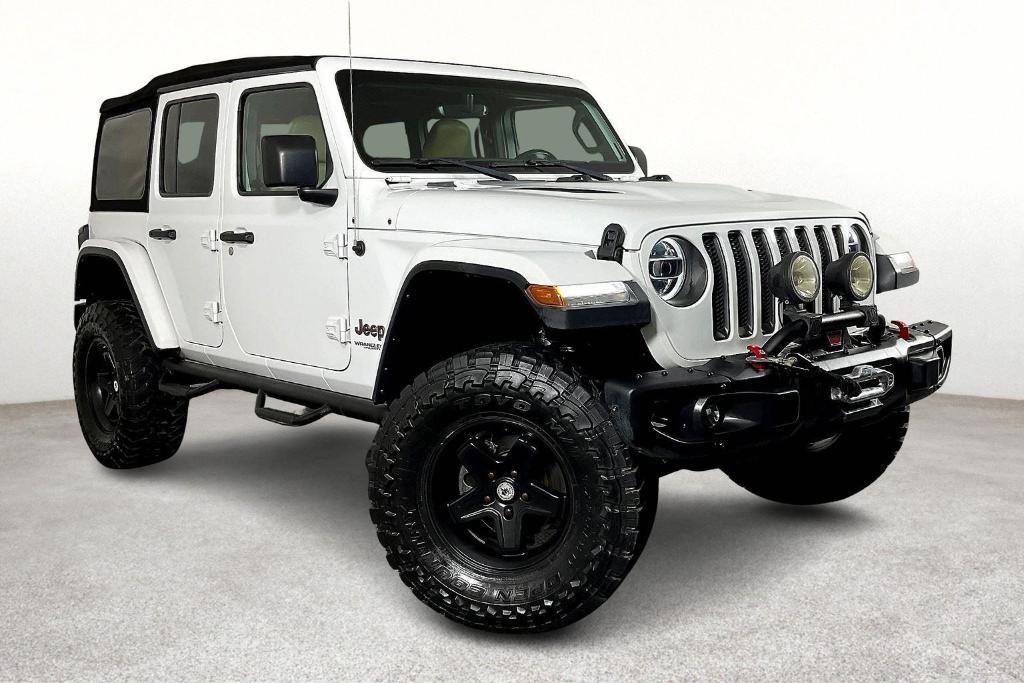 used 2018 Jeep Wrangler Unlimited car, priced at $30,124