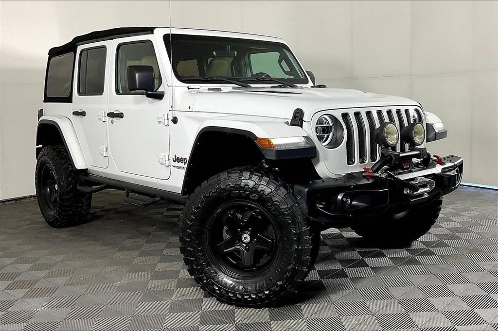 used 2018 Jeep Wrangler Unlimited car, priced at $31,500